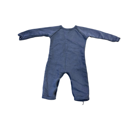 Mini Mioche Indigo blue play suit, 3-6 months
