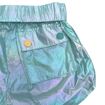 Stella McCartney mettalic shine shorts, 8 years