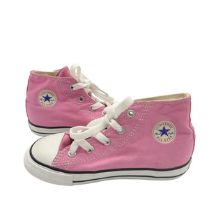 Converse Pink High Top Shoes, 10 little kid