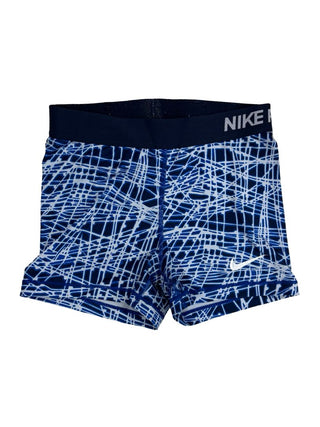 Nike Blue Patterned Shorts, S