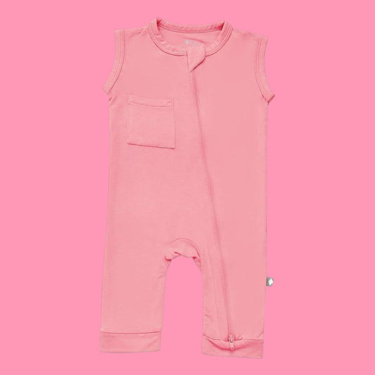 Kyte pink romper, 0-3 months