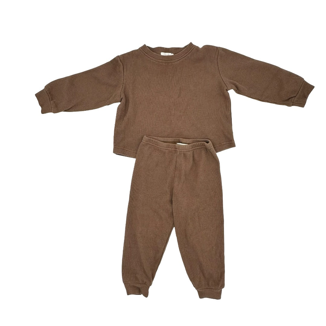 Mikki Rae Brown waffle set, 2 years