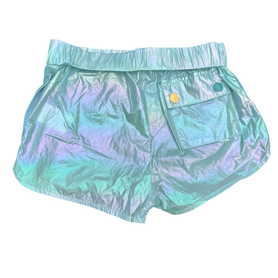 Stella McCartney mettalic shine shorts, 8 years