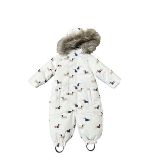 Rylee + Cru sample snowsuit, 6-12 months
