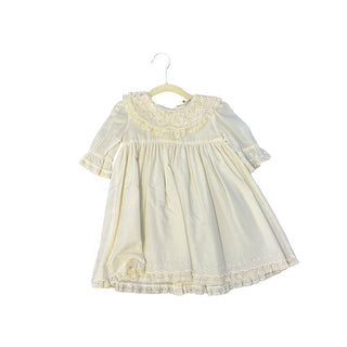 Noralee Sample  Ivory Swiss Dot Dress, 2/3
