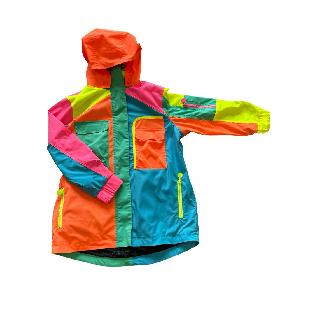 Stella McCartney Colour-Block Raincoat/ Jacket, 8 years