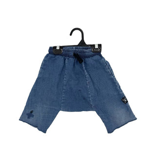 Nununu Faux Denim Shorts, 3-4 years