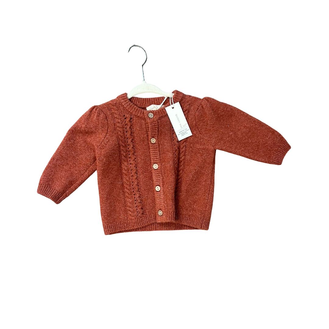 Quincy Mae Sample Cardigan, 3-6 Months
