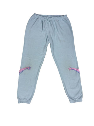 Chaser Pale Blue Sweatpants with Shooting Star Graphics, 5 years