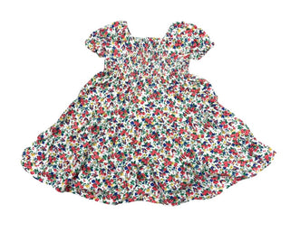 Polo Ralph Lauren Short Sleeve Floral Tiered Dress with Smocking Detail, 4 years