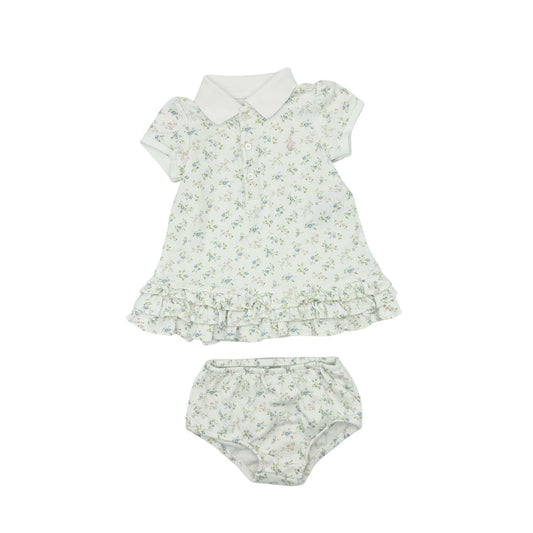Ralph Lauren floral collared dress, 9 months