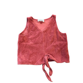 Smallable Basics Pink rust terry cloth tank top, 8 years