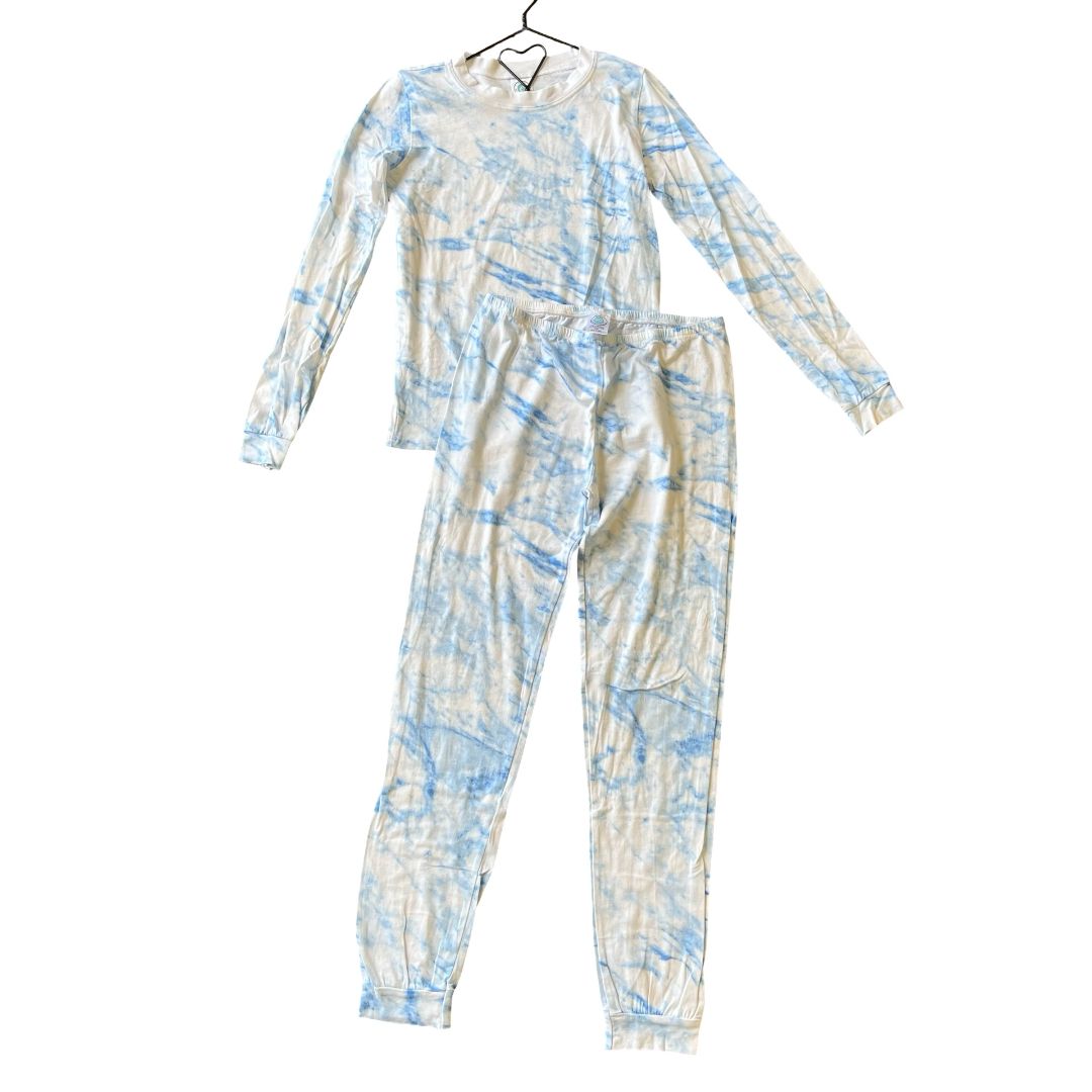 Esme blue tie dye pj's, 12 years