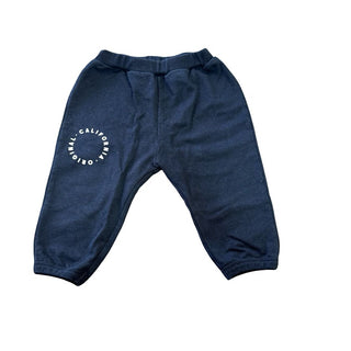 Rylee + Cru Black Sweatpants with California Original Logo, 6-12 months