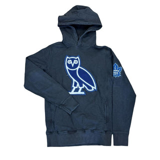 OVO Toronto Maple Leafs Chenille Owl Hoodie from the FW22 Collection, men's xs