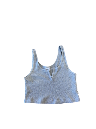 TNA waffle crop tank, small