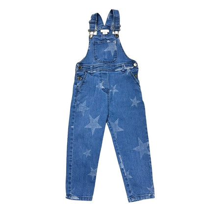 Stella McCartney denim overalls with stars, 5 years