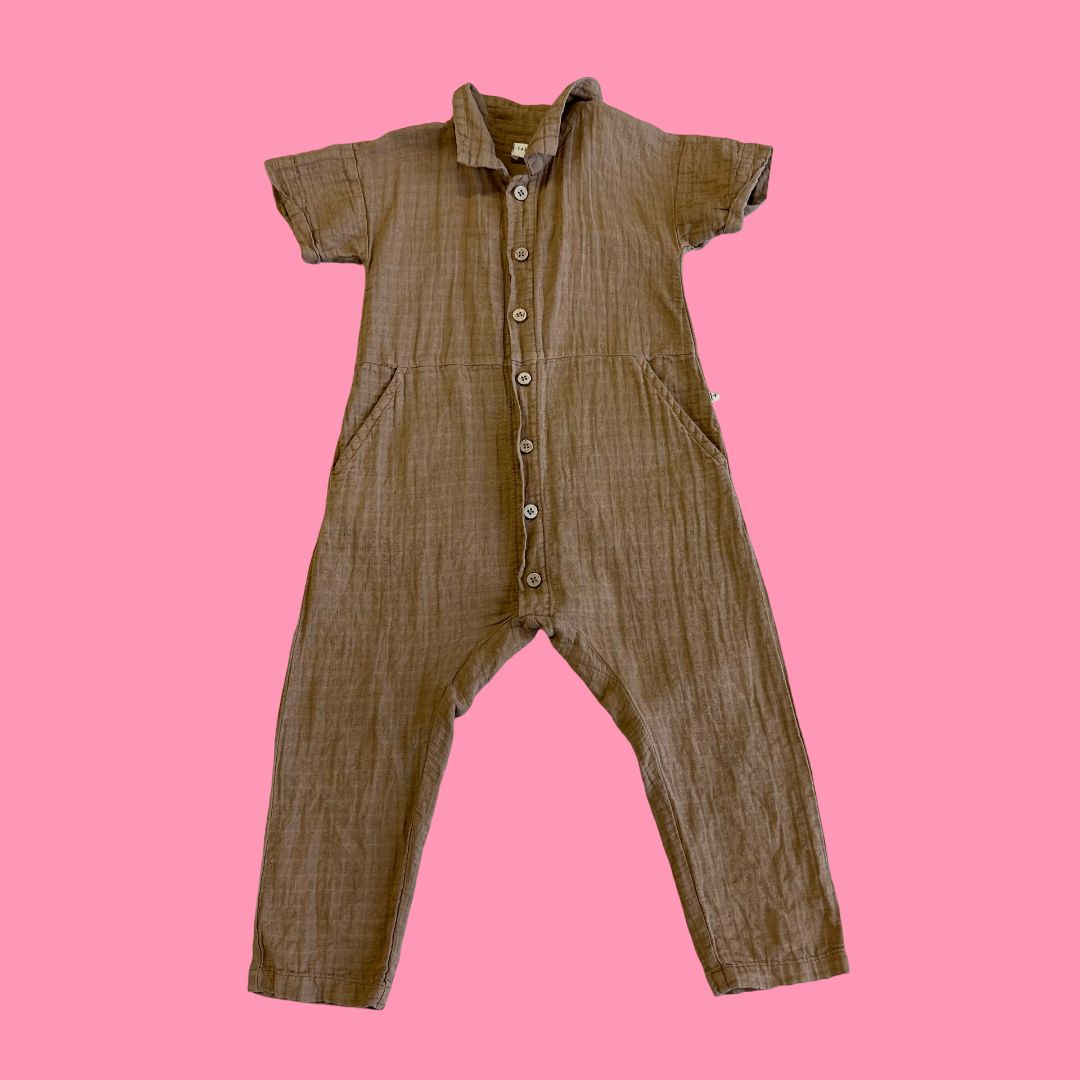 1 + in the Family romper, 24m