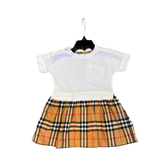 Burberry cotton/check dress, 18 months