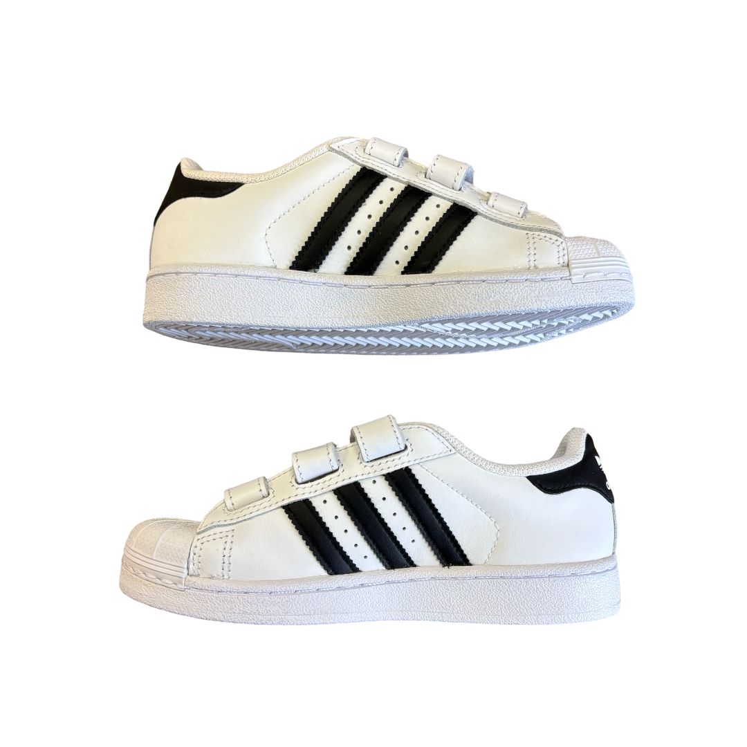 Adidas velcro shoes, 1 big kid