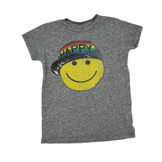 Lauren Moshi grey smile face tshirt, 6 years