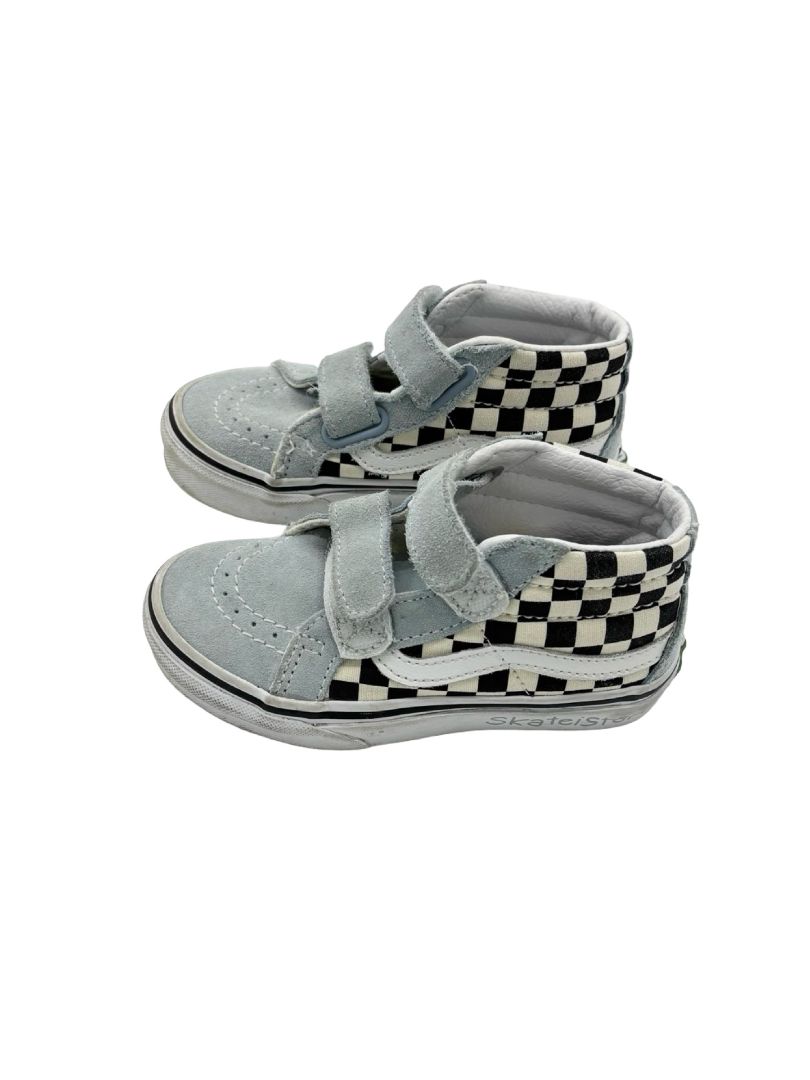 Vans Sk8 Mid Reissue V Skateistan Checkerboard, 11 little kid