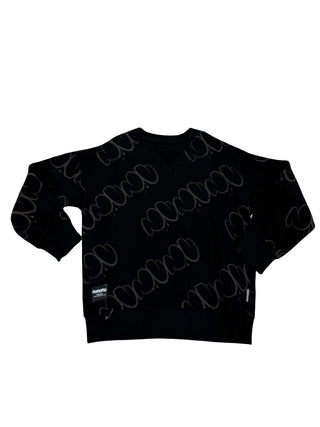 Nununu Black Crewneck sweater, 6-7 years