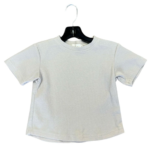 Mikki Rae Little Ones Cream Waffle T-Shirt, 4 years