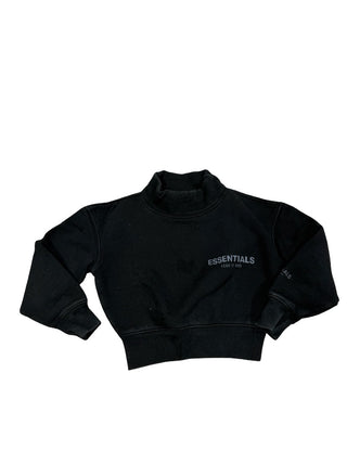Essentials Black sweater, 2-3 years