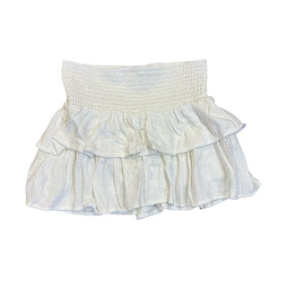 Art Class White Short Layered Skirt, 10-12 years
