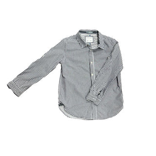 Denim & Flower Blue and White Check Button Down, 7 years