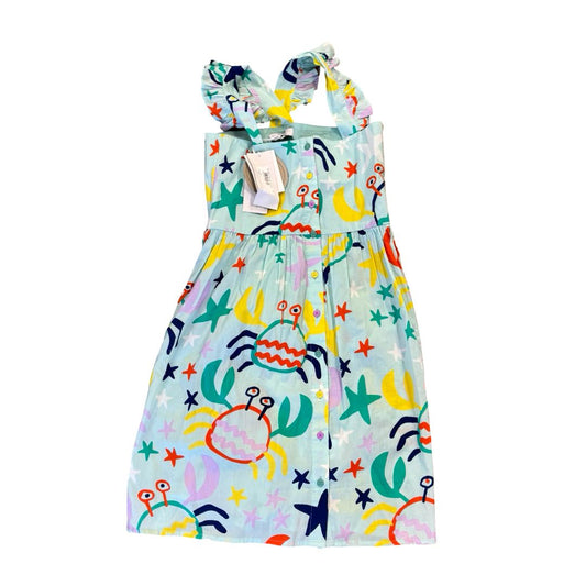 Stella McCartney Cotton Dress with Colourful Crab and Stars Print, 10 years