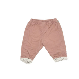 Bonton Pink Pants with Star Lining, 18 months