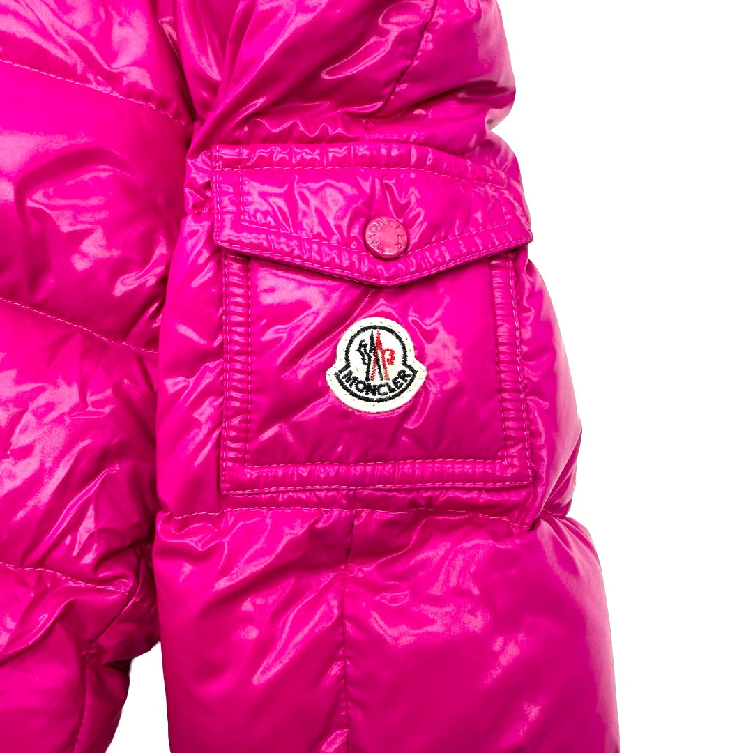 Moncler Pink snowpants, 12-18 months
