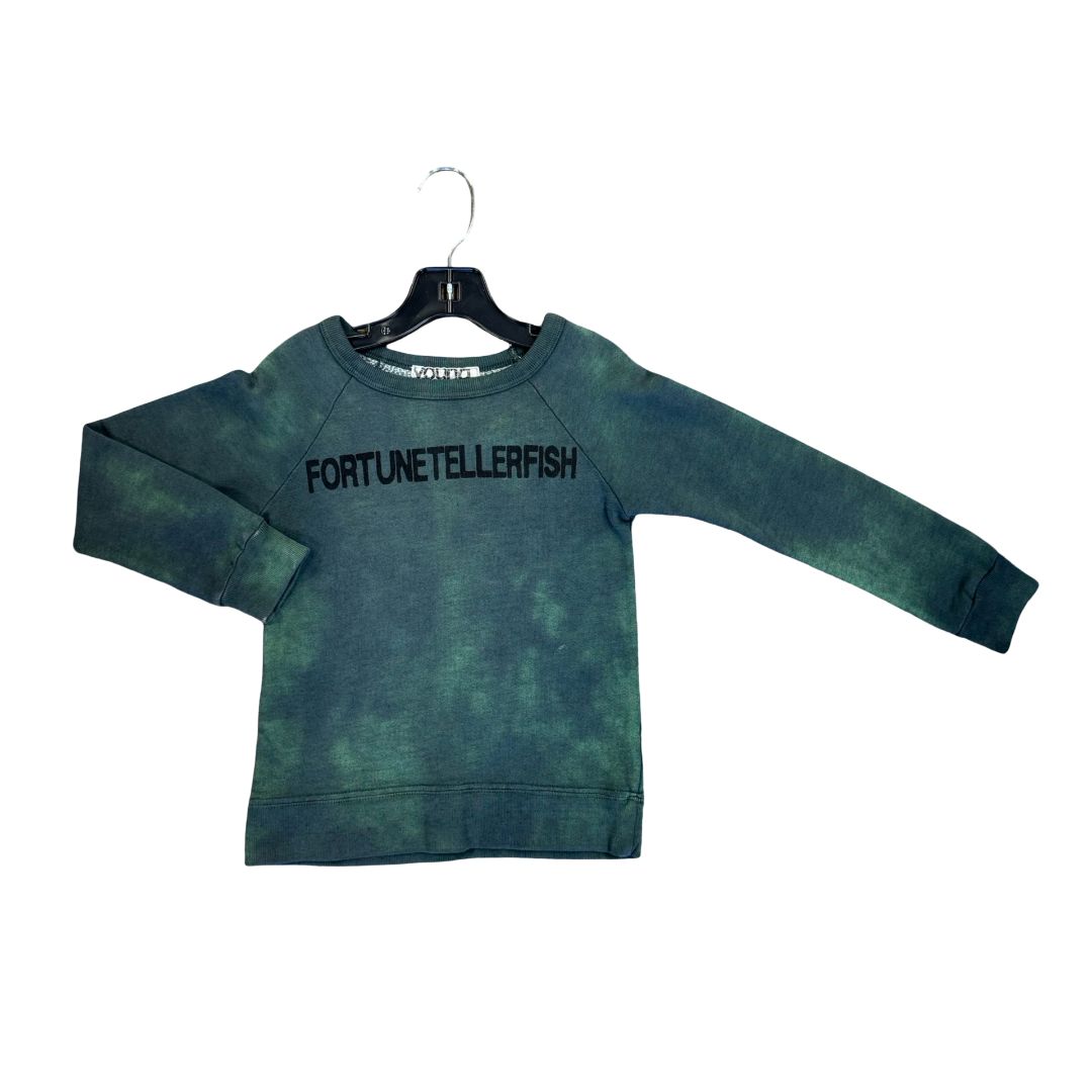 Free City Green FortunetellerFish Crewneck, 4 years