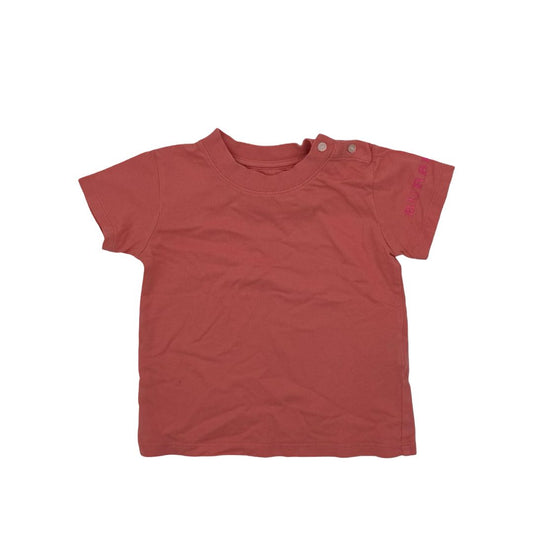 Burberry coral tshirt, 2 years