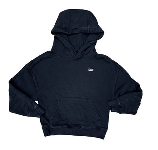 Kith Black Hooded Sweatshirt, medium