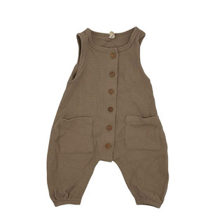 Quincy Mae waffle romper, 0-3 months