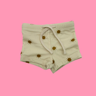 Rylee + Cru Swim shorts, 0-3 months