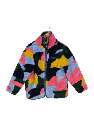 Stella McCartney Girls' colorblock fleece jacket, 8 years