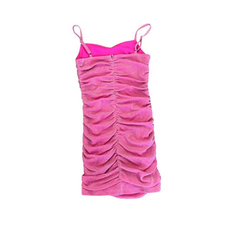 Katie J pink Lola mesh dress, small