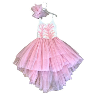 Tutu Du Monde pink tulle dress, 6-7 Years