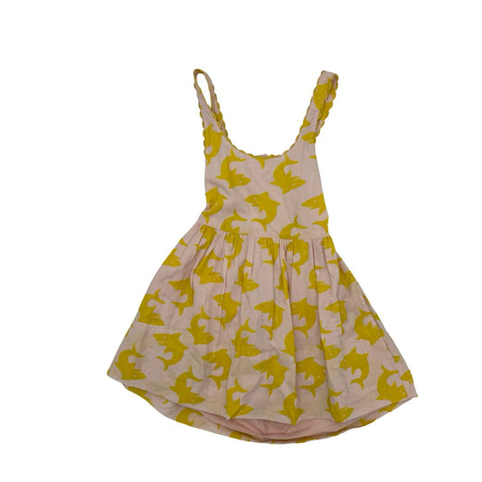 Stella McCartney pink/yellow shark dress, 5 years