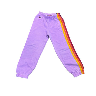 Aviator Nation Pink Five Stripe sweatpants, 6 years