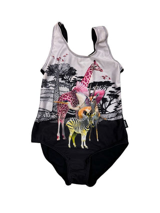 Molo One Piece Swimsuit with Animal Graphics, 2 years