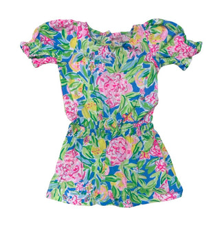 Lilly Pulitzer Multi Coloured Floral Romper, 2-3 years