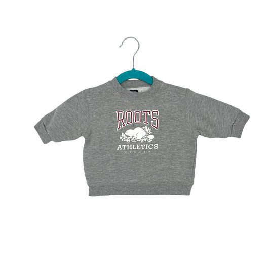 Roots crewneck, 3-6 months