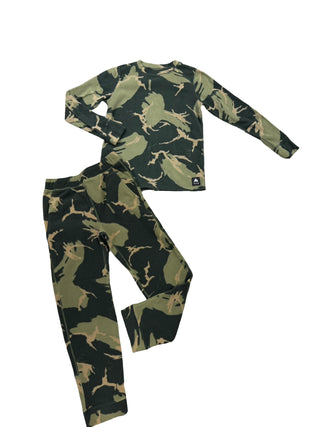 Burton fleece base layer set, kids small (8-10 years)