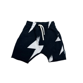 Nununu Black w/white lightning bolts, 3-4 years