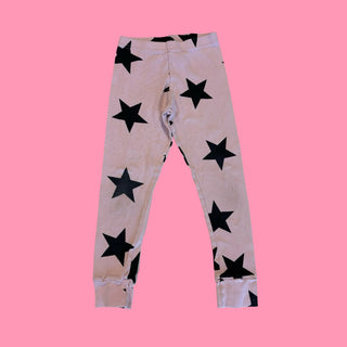 nununu star leggings, 4-5y